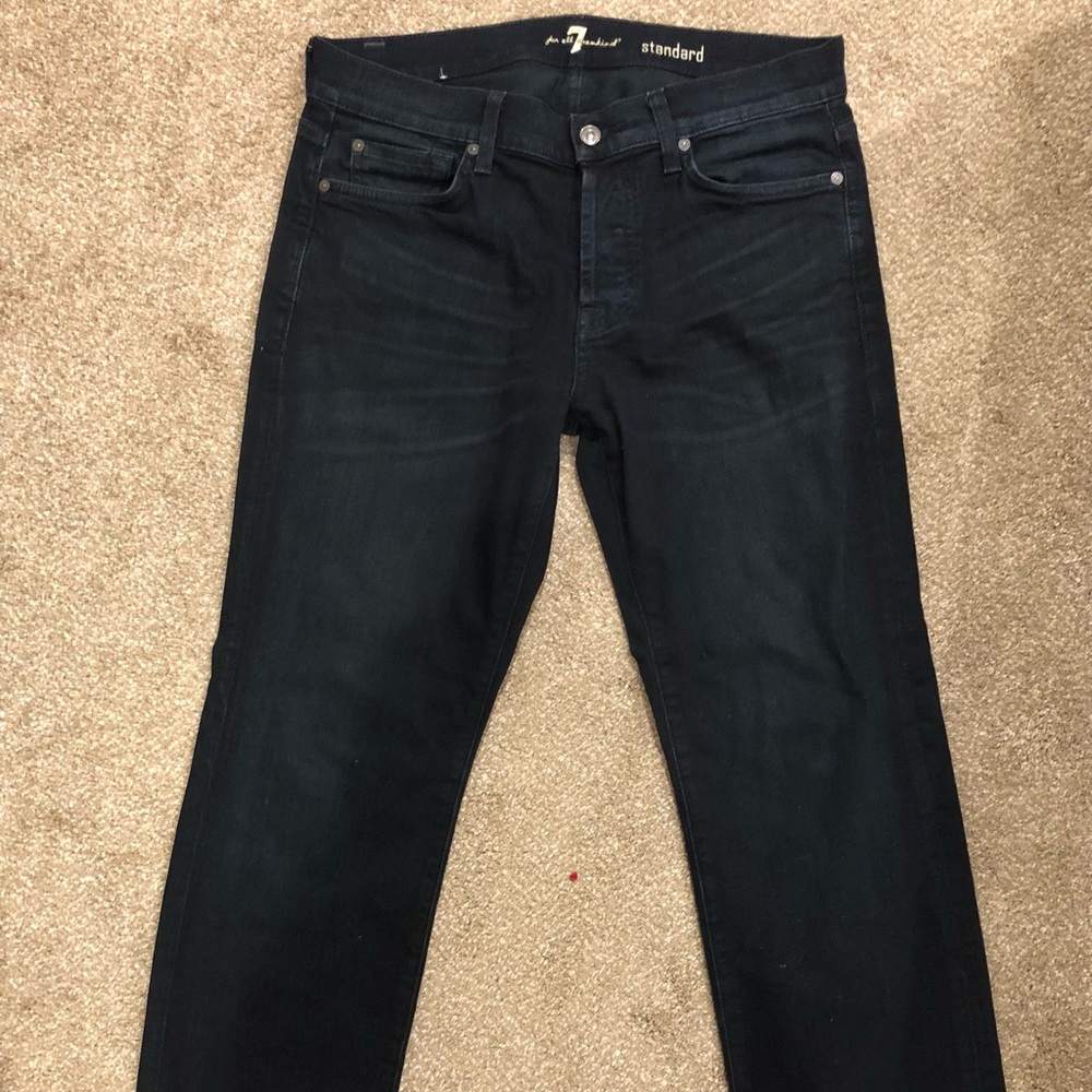 7 for All Mankind Black Jeans
